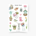 Frühlingsgefühle Sticker Sheet