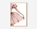 Ballet - Ballerina Poster | Kinderzimmer