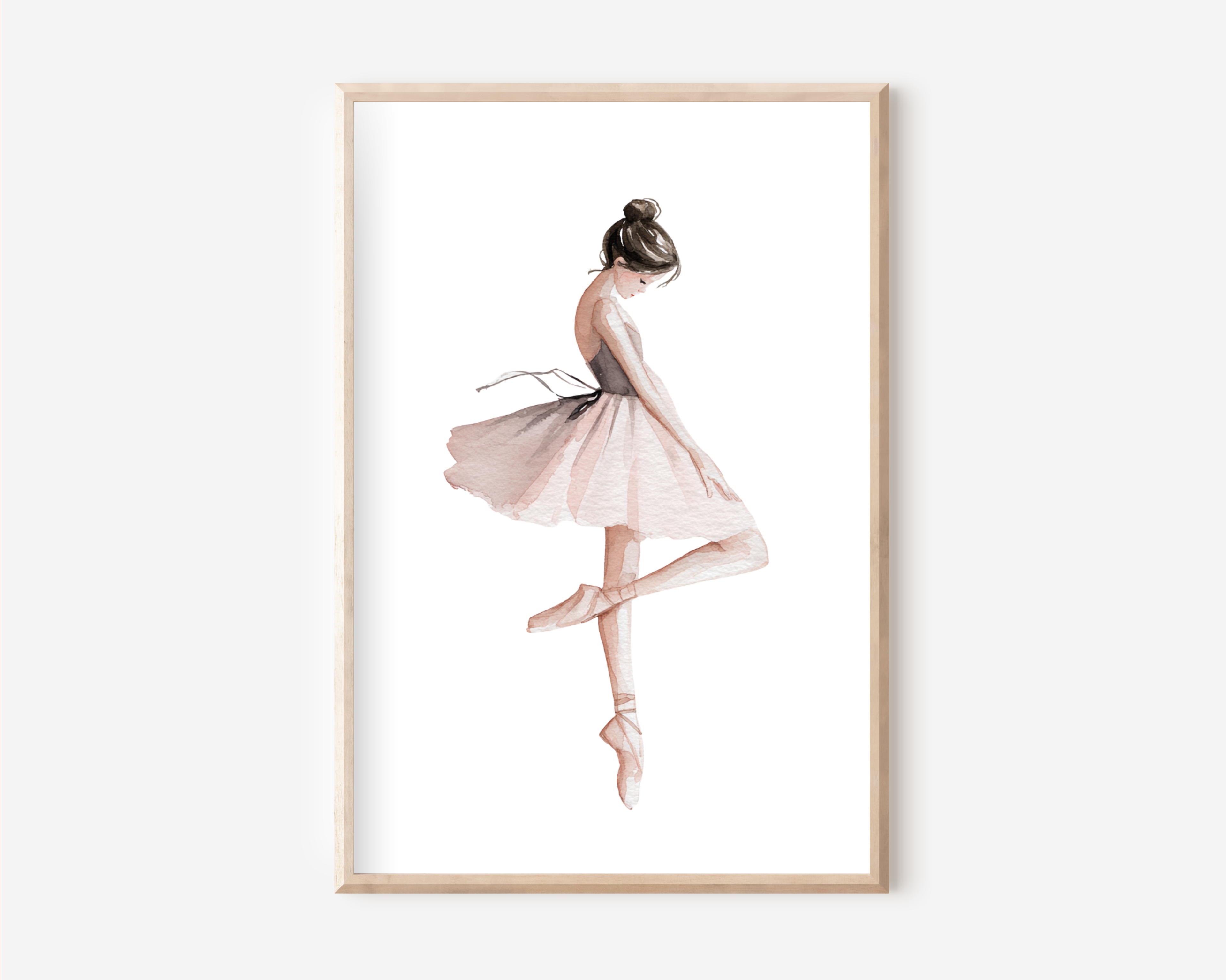 Ballet - Ballerina Poster | Kinderzimmer