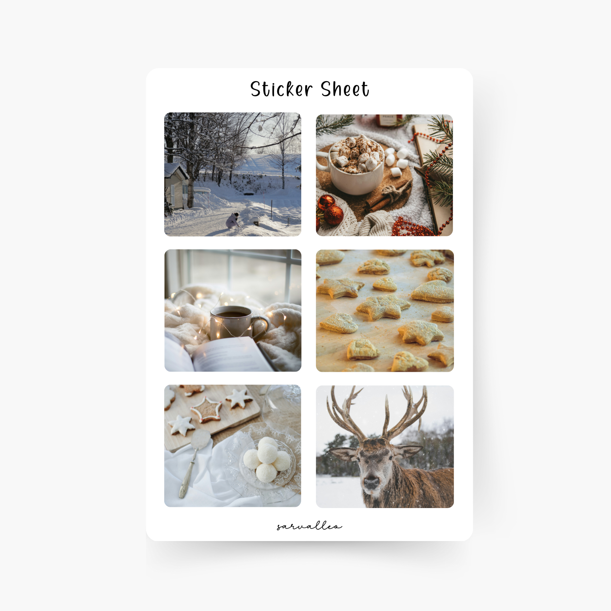 Winterlich Sticker Sheet