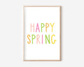 Happy Spring Poster | Typografie