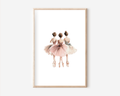 Ballet - Ballerina Poster | Kinderzimmer