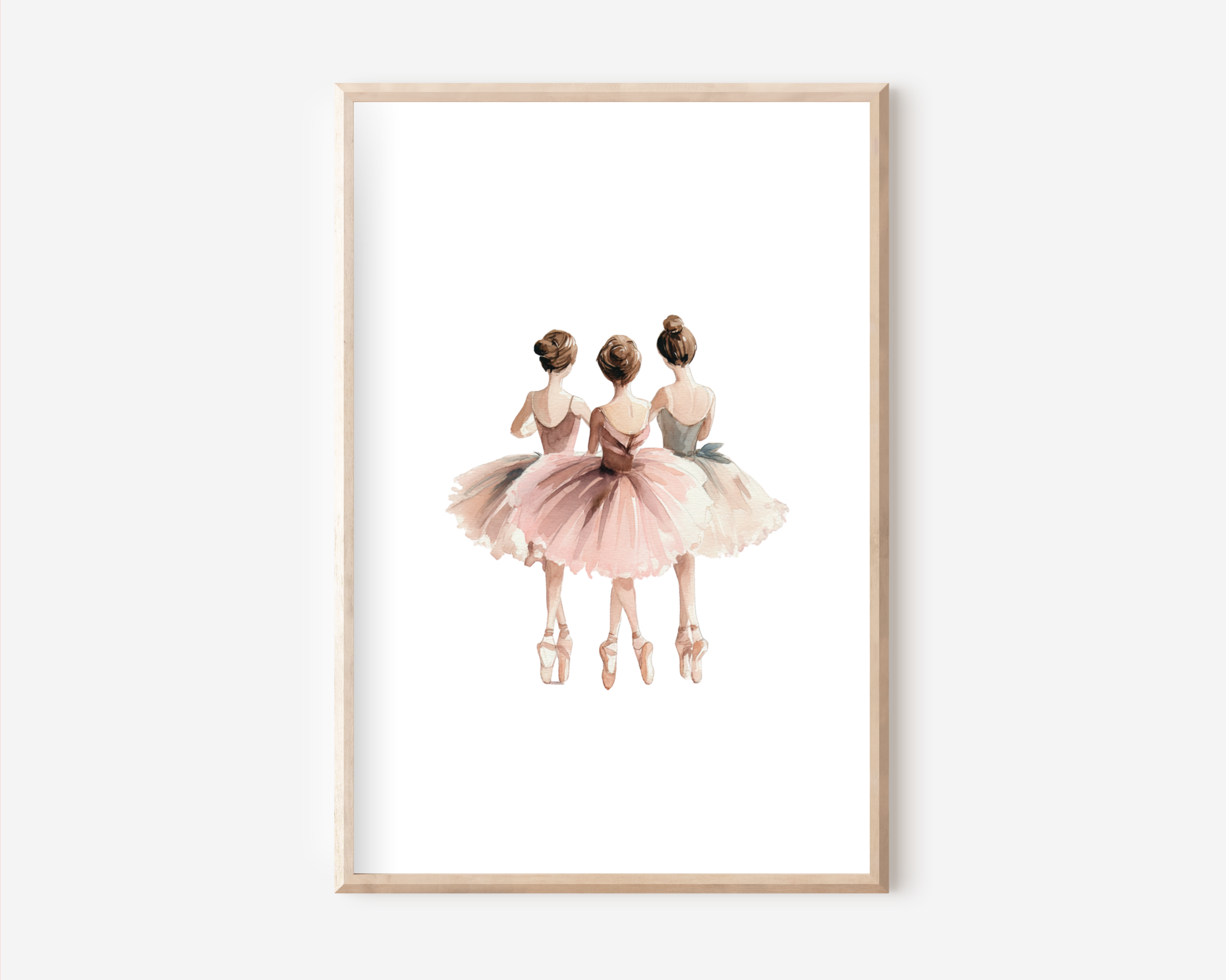 Ballet - Ballerina Poster | Kinderzimmer