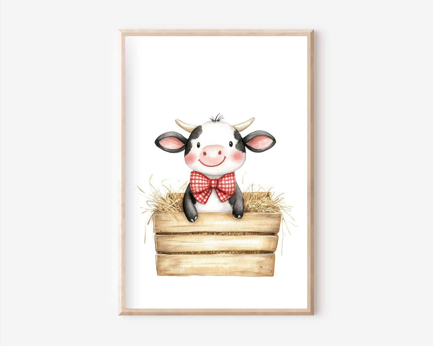 Kuh Poster | Kinderzimmer