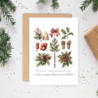 Weihnachtskarten Aquarell einzeln oder im Set A6