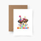 Geburtstagskarte Happy Birthday Hund A6