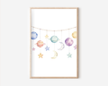 Planeten Poster | Kinderzimmer