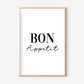 Bon Appetit Poster | Typografie