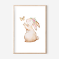 Hasen Poster | Kinderzimmer