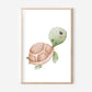 Schildkröte Poster | Kinderzimmer