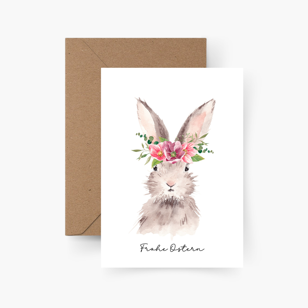Frohe Ostern A6 Karte