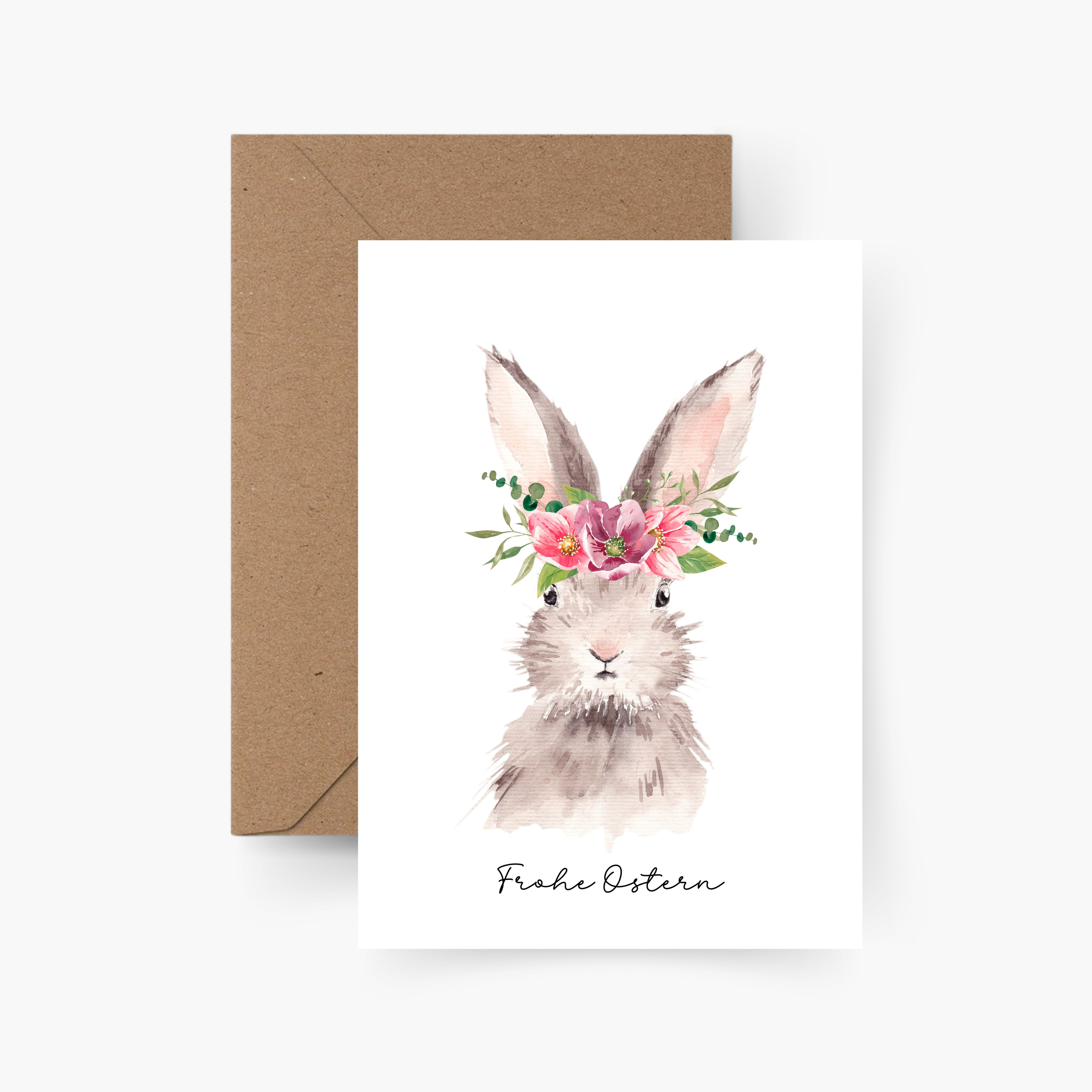 Frohe Ostern A6 Karte