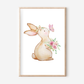 Hasen Poster | Kinderzimmer