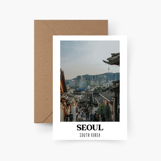 Südkorea Seoul Foto Postkarte A6