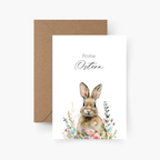 Osterhase A6 Karte