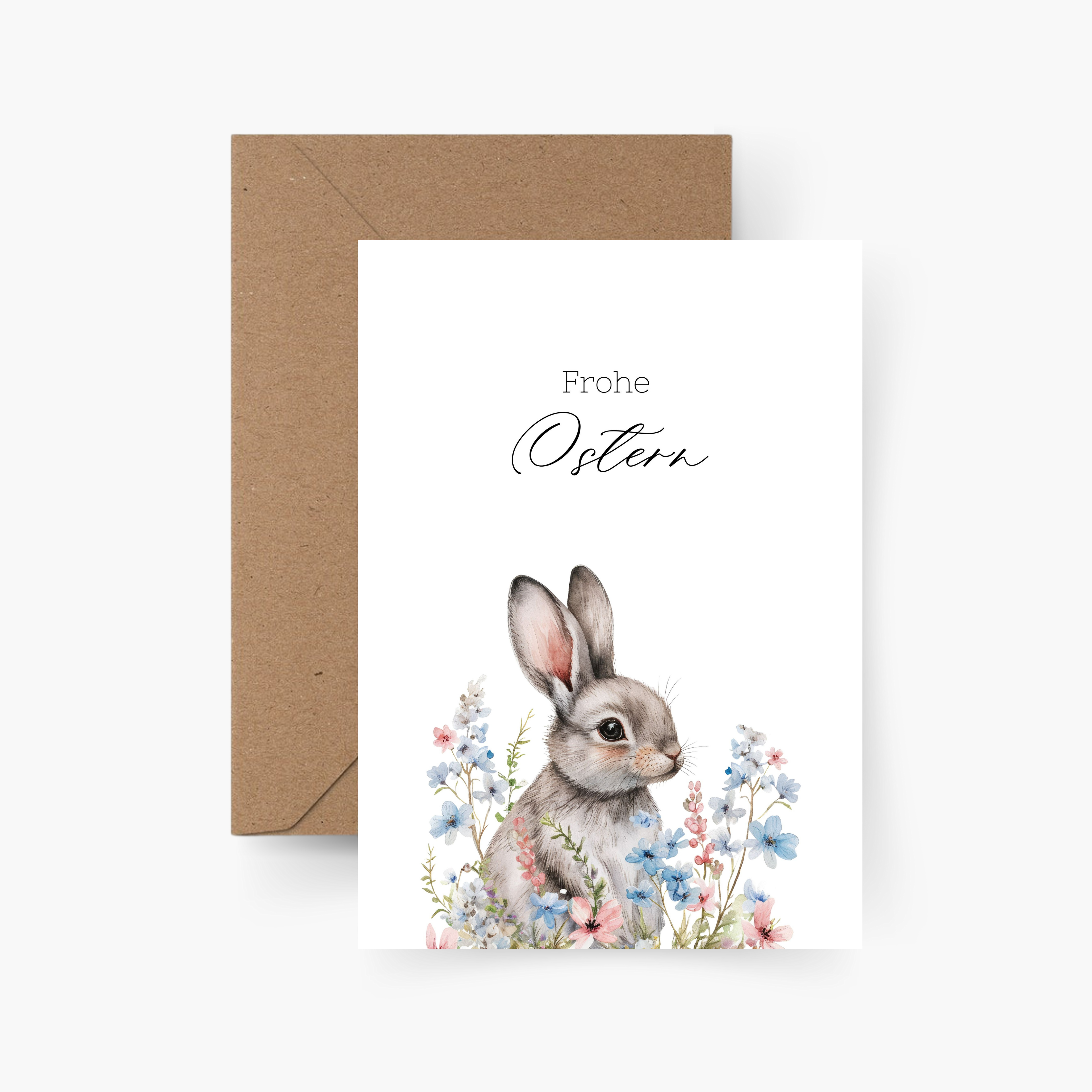 Osterhase A6 Karte