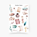 Bücher 2 Sticker Sheet