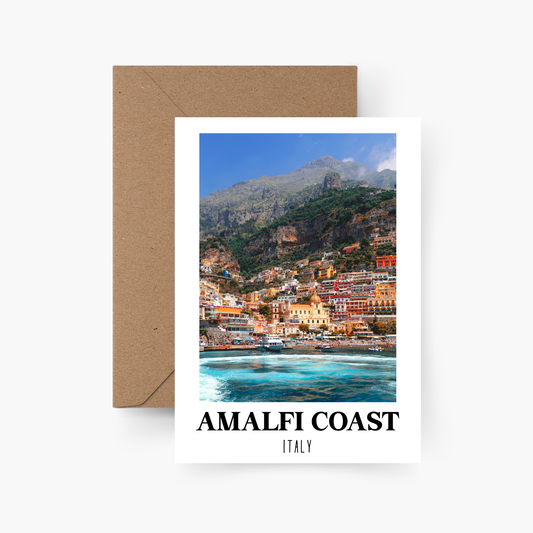 Italien Amalfi Küste Foto Postkarte A6