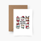 Weihnachtskarte Katze "Meow Christmas"