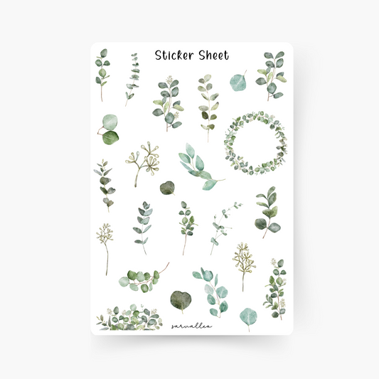 Eukalyptus Sticker Sheet