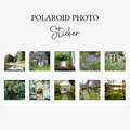 10 Cottage Core Polaroid Sticker