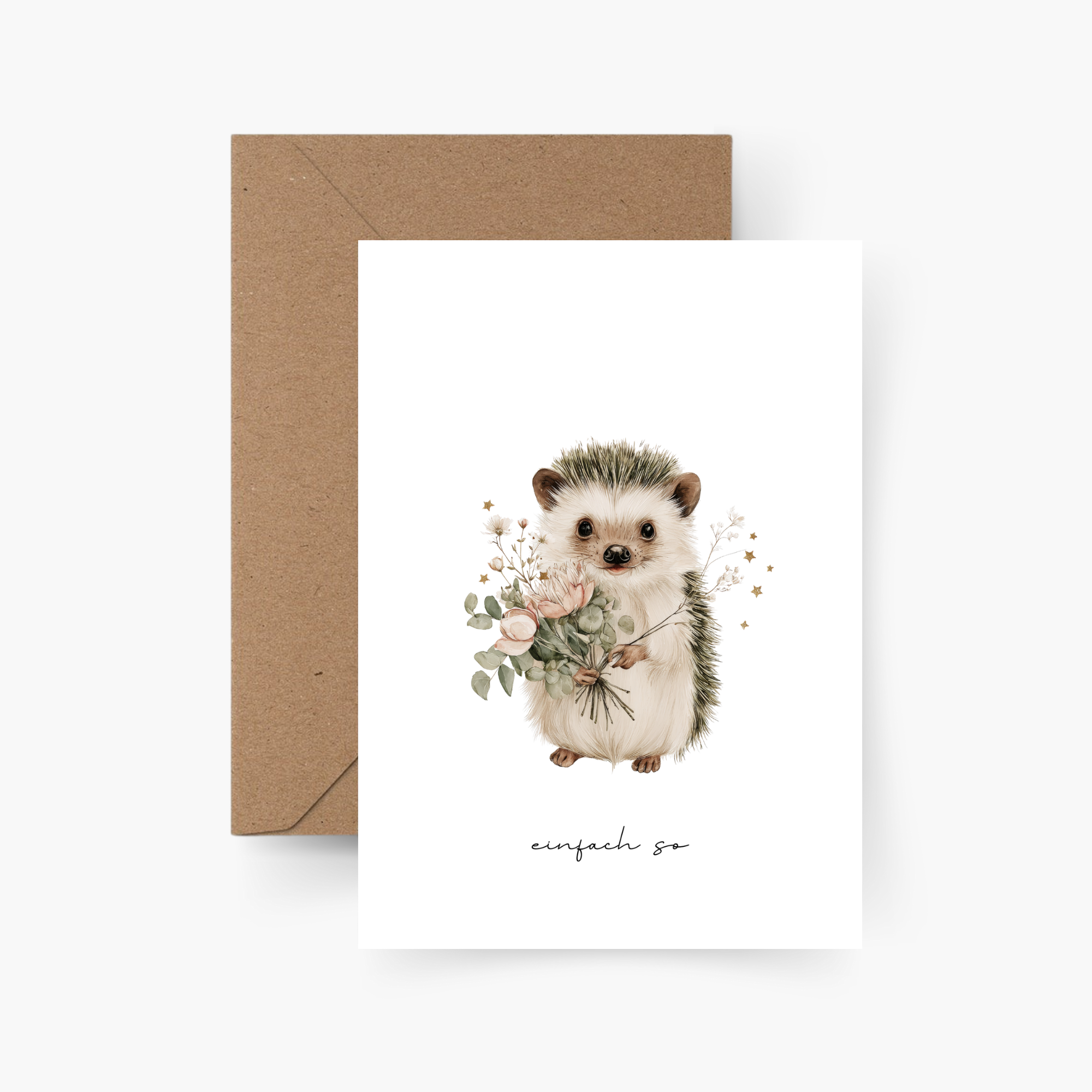 Einfach so Igel - Karte A6