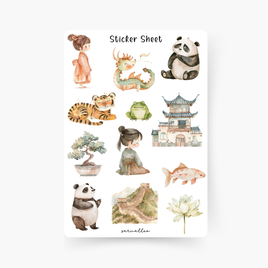 China Sticker Sheet