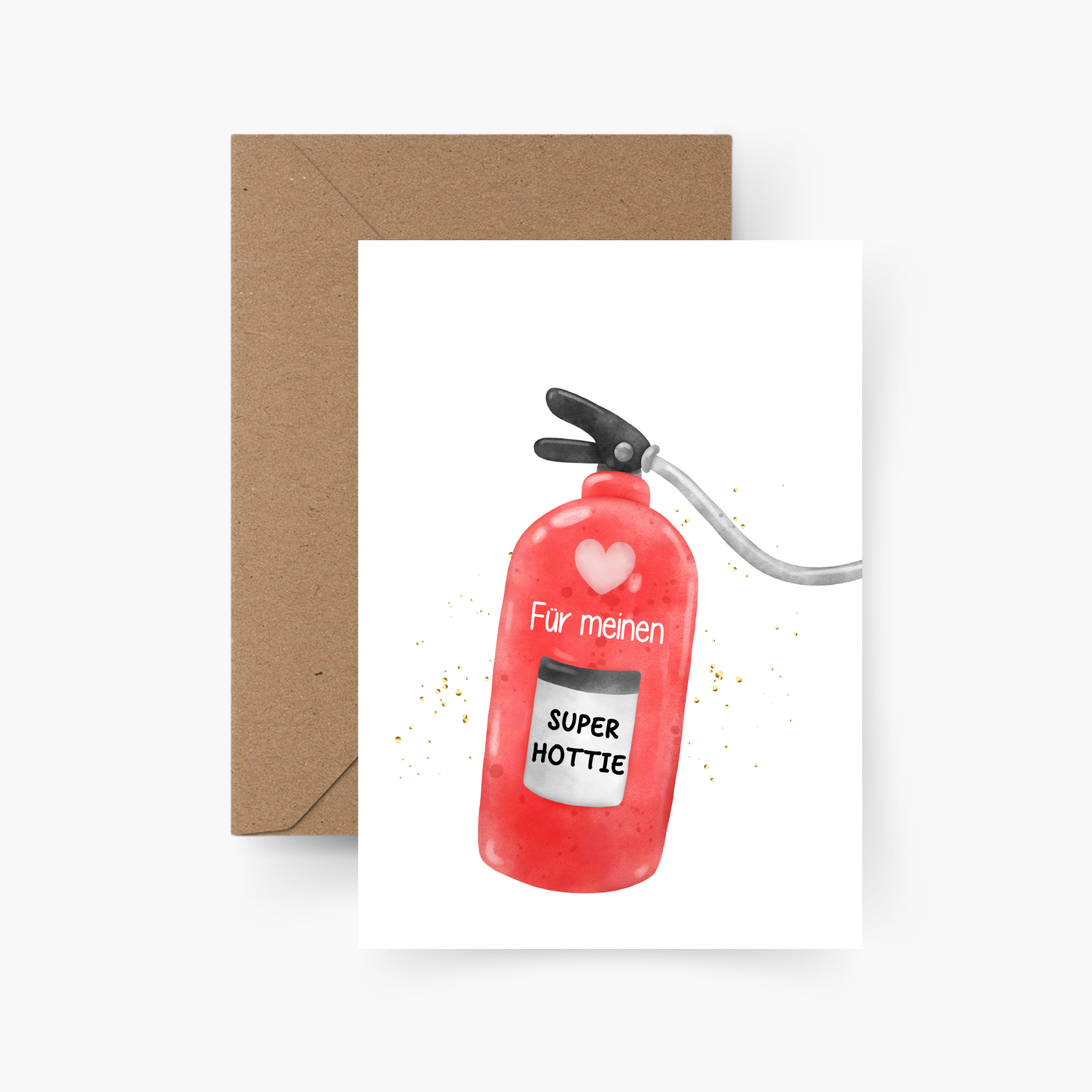 Karte - Für meinen Super Hottie A6