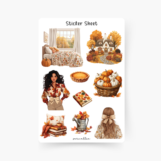 Herbstlich Sticker Sheet