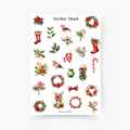 Christmas Deko Sticker Sheet