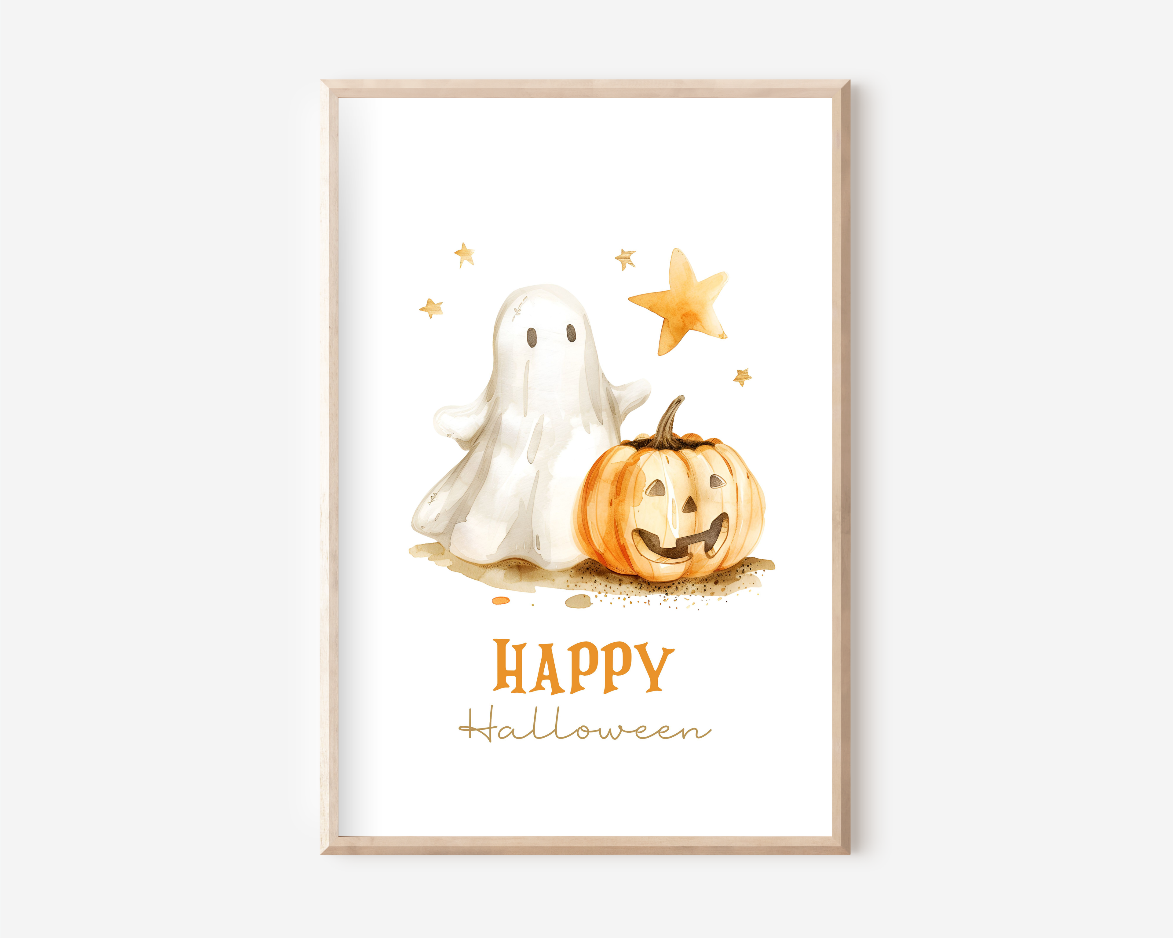 Happy Halloween Poster | Kinderzimmer