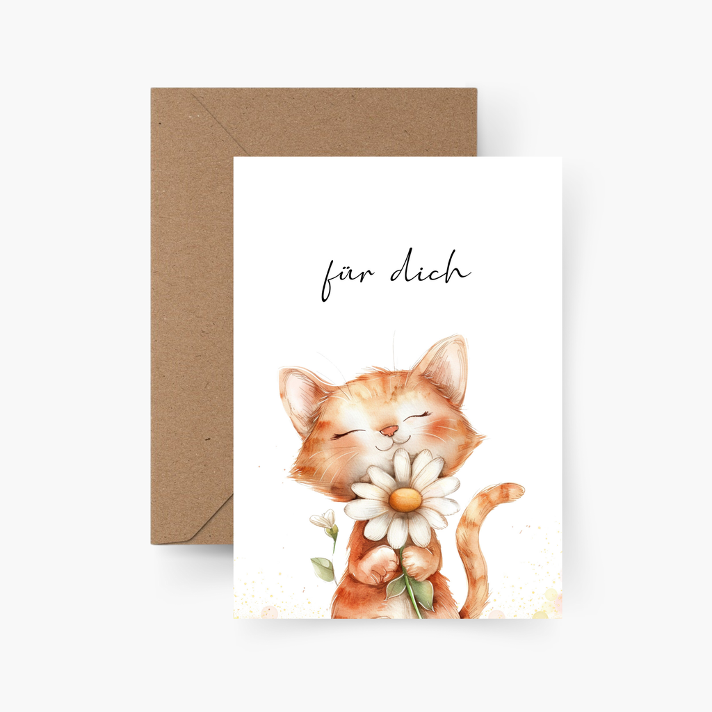 Für dich - Karte A6