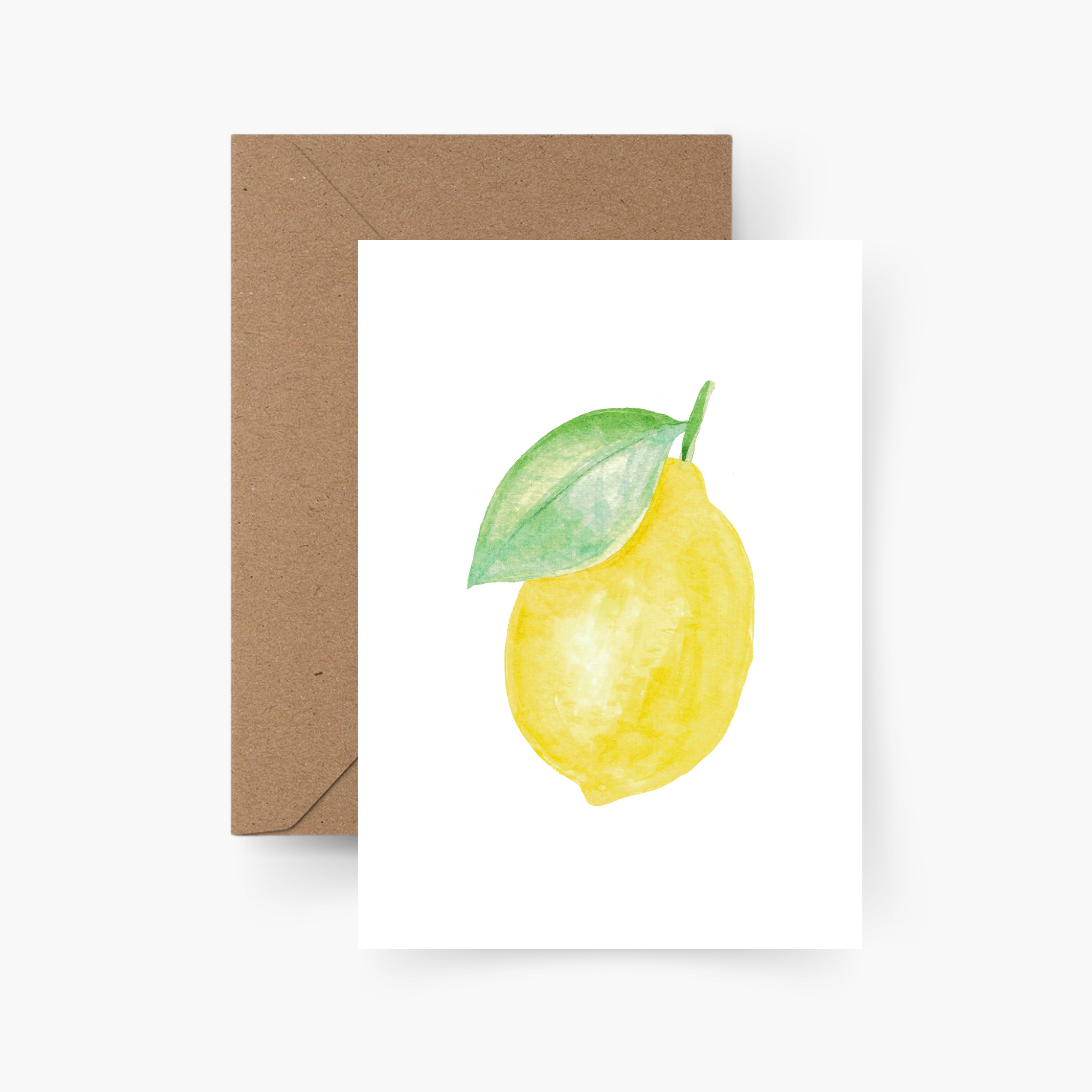 Karte Zitrone A6