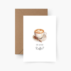 Du & Ich - Kaffee? Gutschein zum Kaffee trinken - Karte A6