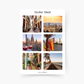 Spanien Bilder Sticker Sheet