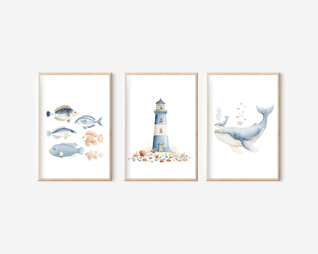 Maritim Poster | Kinderzimmer
