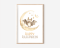 Happy Halloween Poster | Kinderzimmer