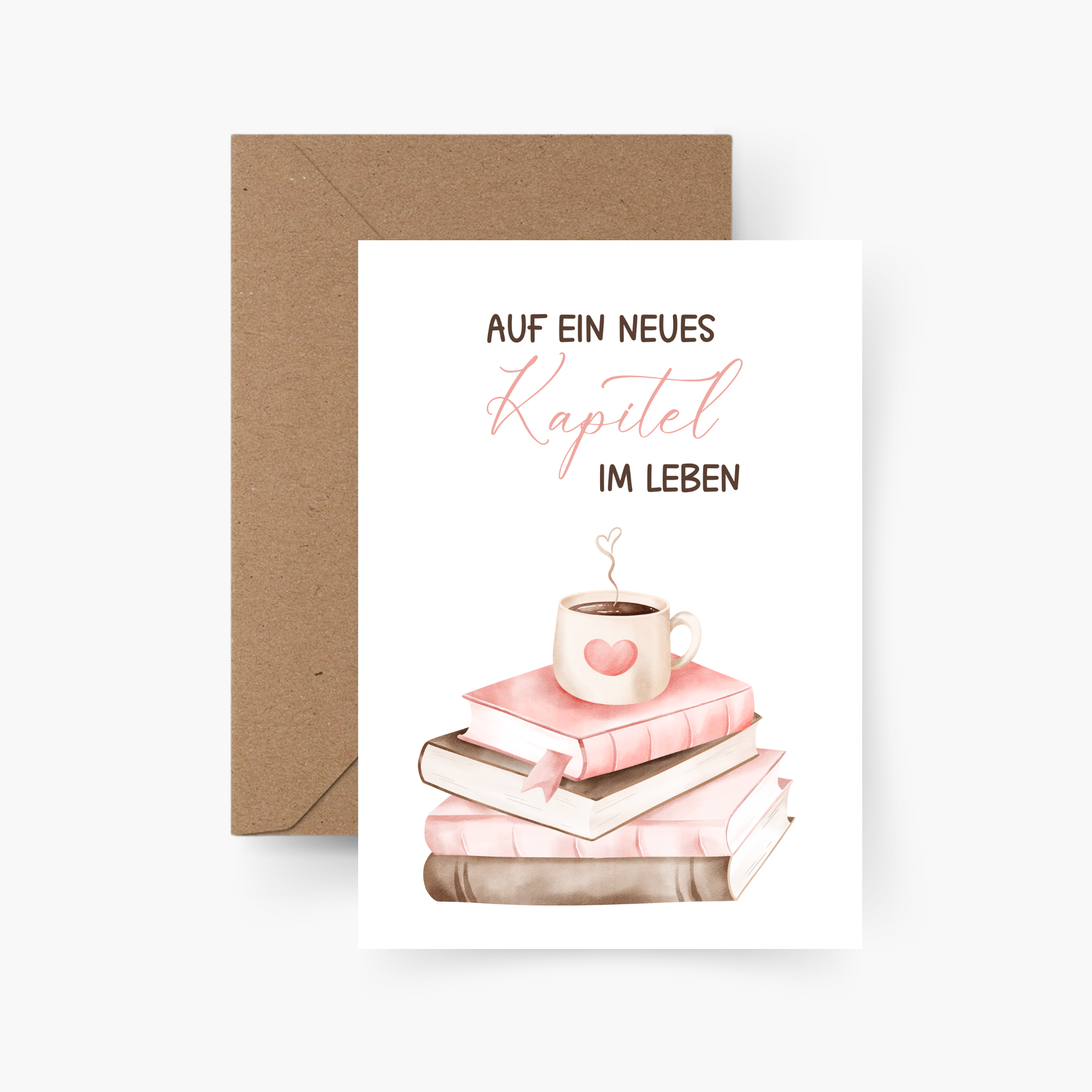 Karte "Auf ein neues Kapitel" A6