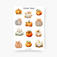 Pumpkin Sticker Sheet