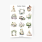 Hochzeit 2 Sticker Sheet