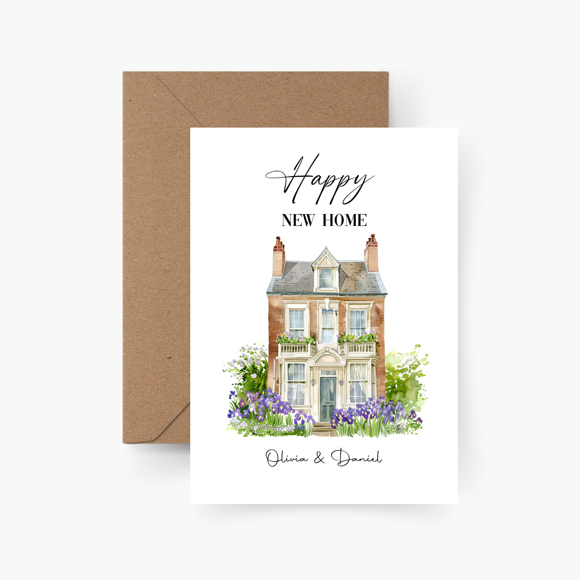 Einweihungskarte personalisiert A6 Karte