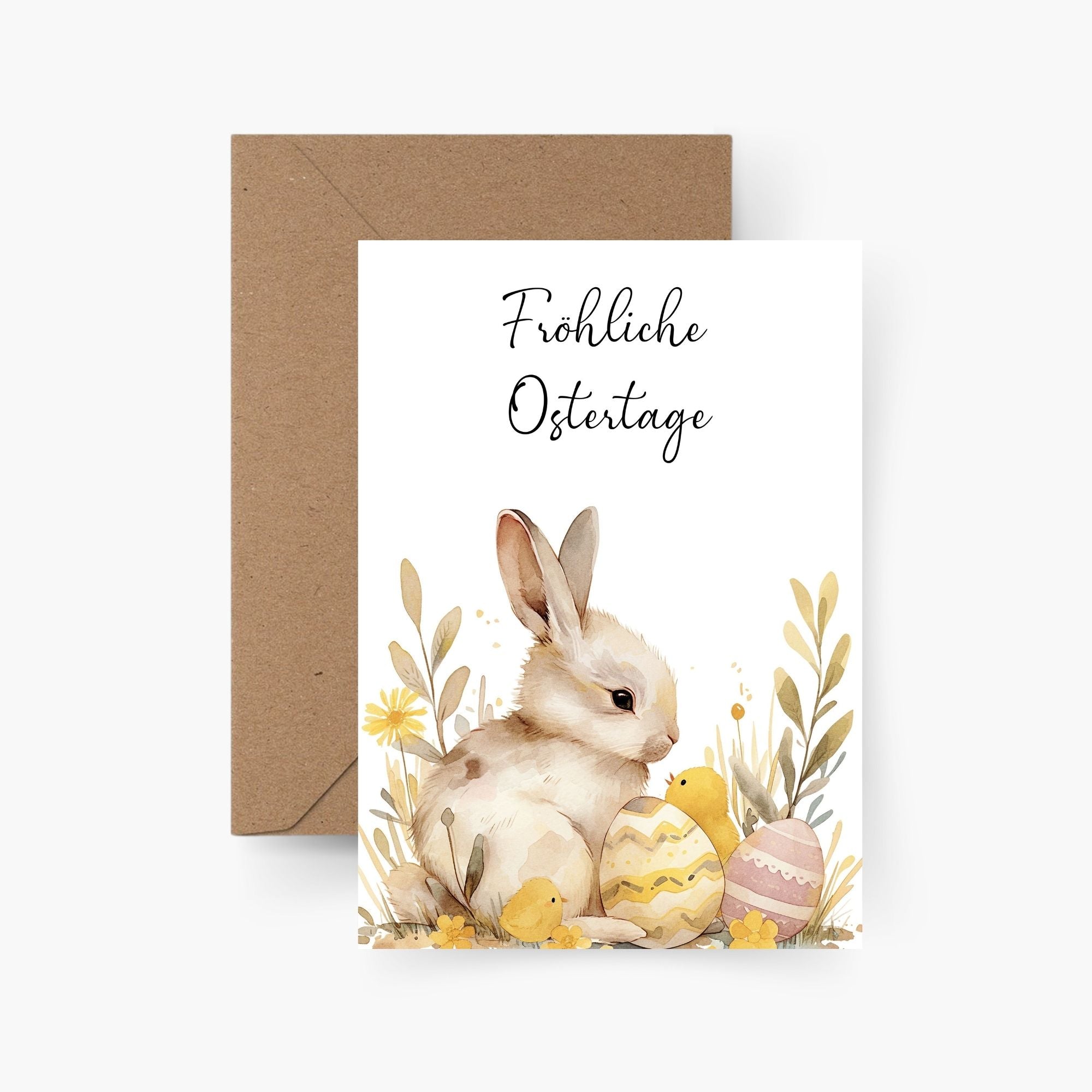 Fröhliche Ostertage A6 Karte
