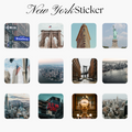 12 New York Sticker