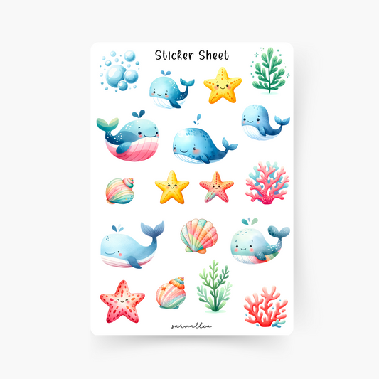 Wale Sticker Sheet
