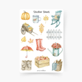 Herbstlich Sticker Sheet