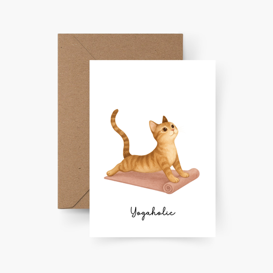 Yogaholic Karte A6