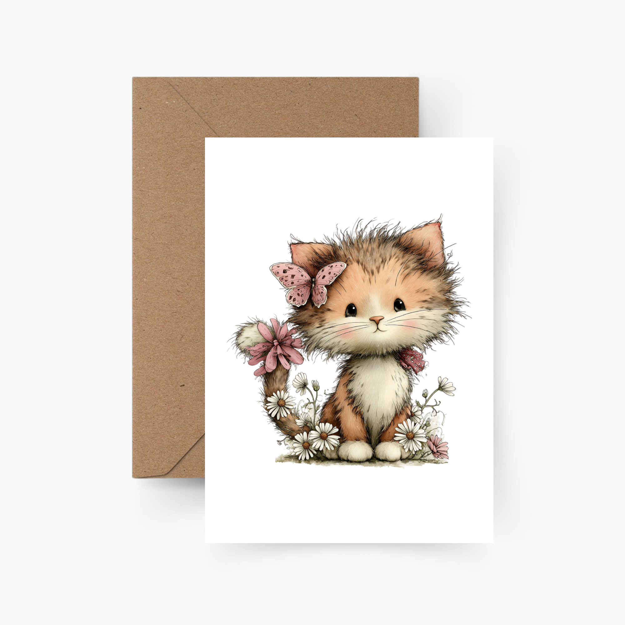 Motiv Postkarte Katze A6