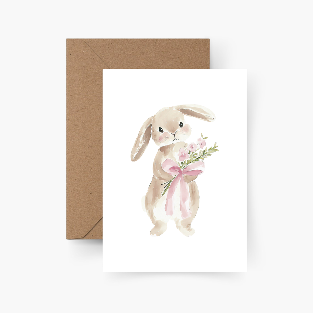 Osternkarte Motiv Hase A6 Karte