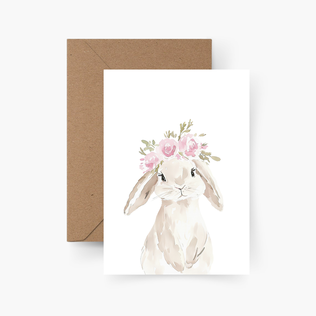 Osternkarte Motiv Hase A6 Karte