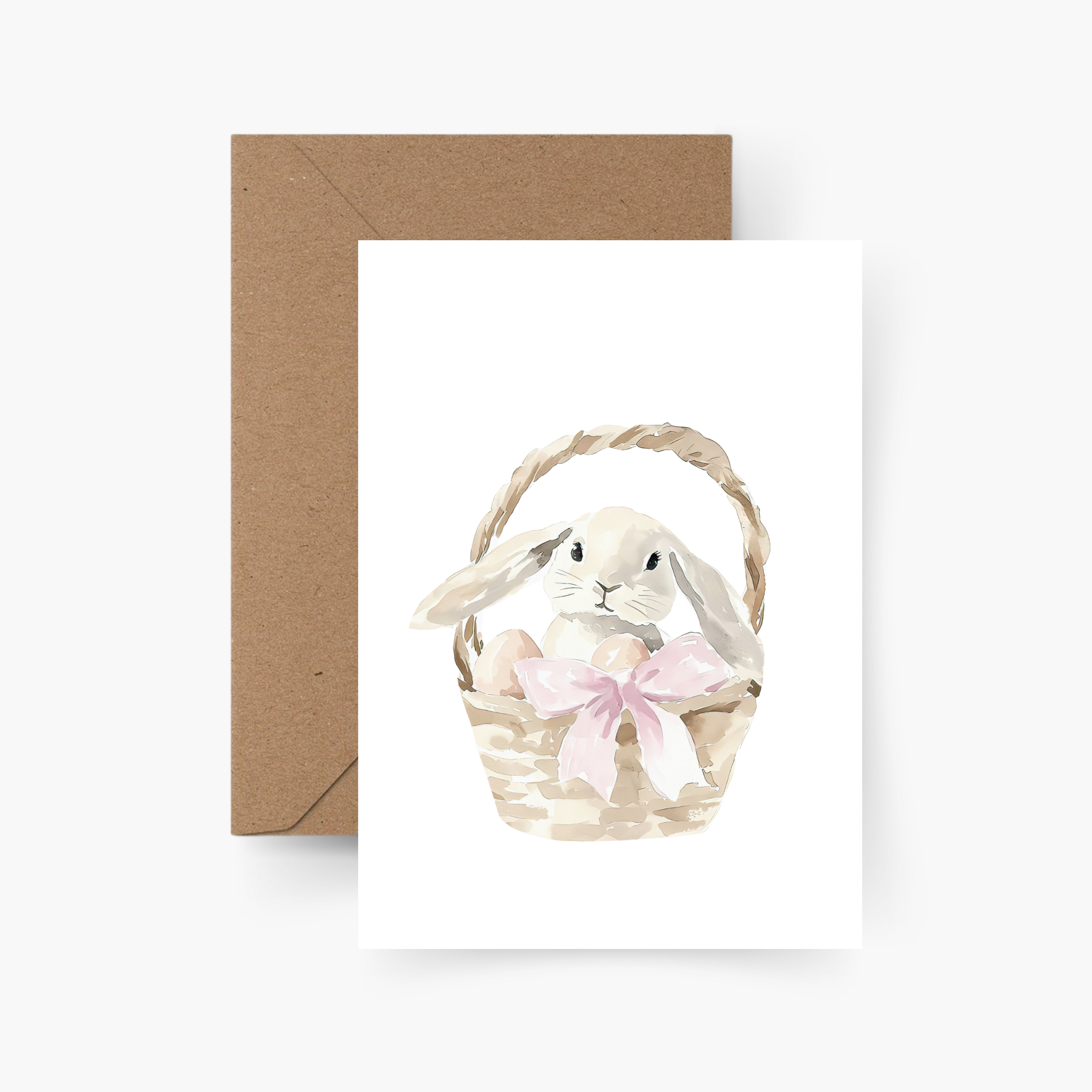 Osternkarte Motiv Hase A6 Karte